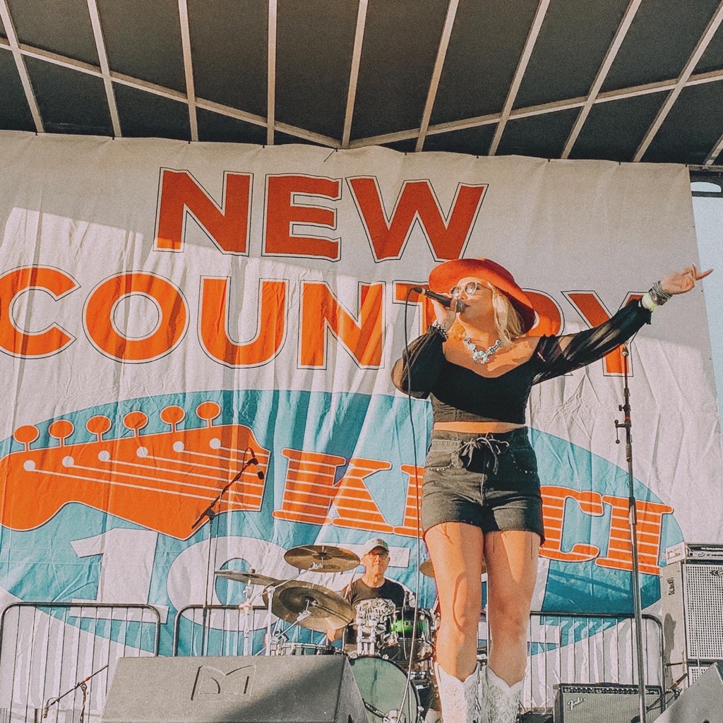 Madison Hudson on stage at CITP